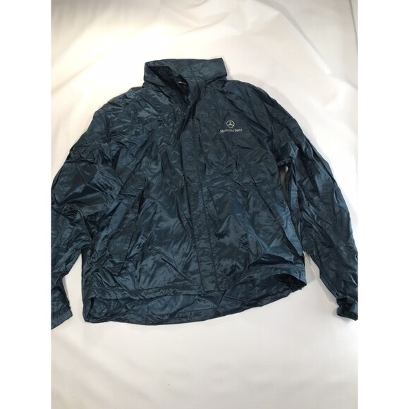 Vintage Mercedes Benz Windbreaker Jacket Men’s Size 2XL - Picture 1 of 11
